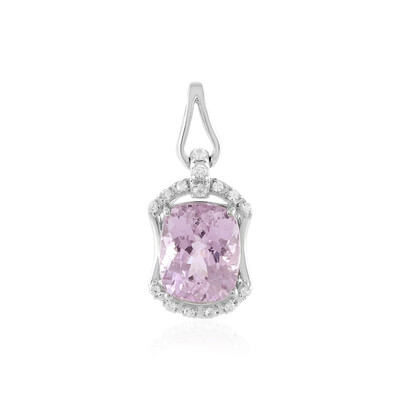 Ciondolo in argento con Kunzite