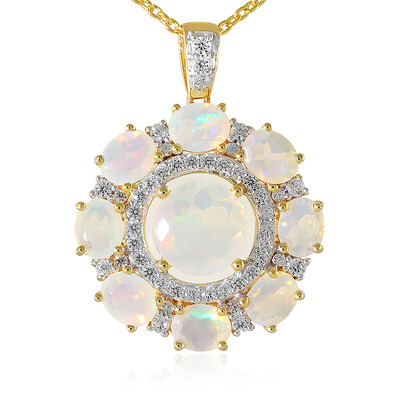 Collana in argento con Opale di Welo
