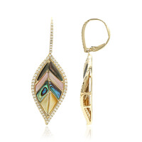 Orecchini in oro con Madreperla (CIRARI)