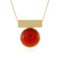 Collana in argento con Corniola