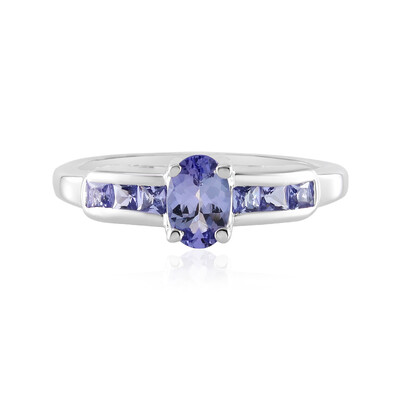 Anello in argento con Tanzanite
