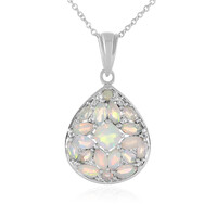 Collana in argento con Opale di Welo