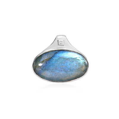 Ciondolo in argento con Labradorite