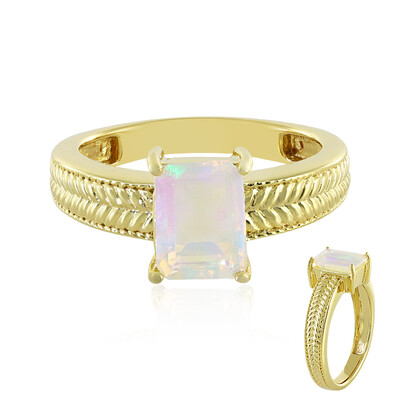 Anello in argento con Opale di Welo