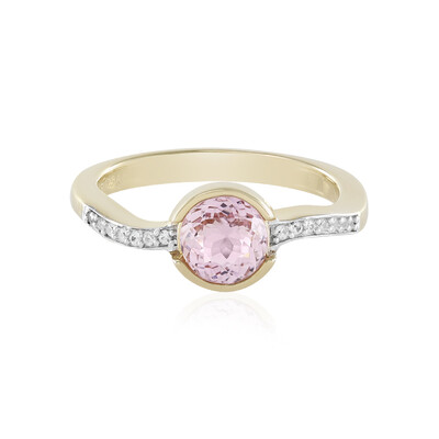 Anello in argento con Kunzite