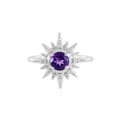 Anello in argento con Ametista