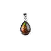 Ciondolo in argento con Ammolite