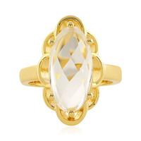 Anello in argento con Quarzo Bianco