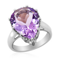 Anello in argento con Ametista Rose de France