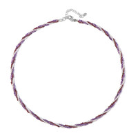 Collana in argento con Granato d’India