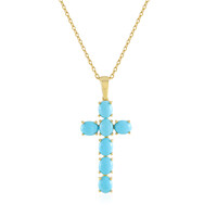 Collana in argento con Turchese Sleeping Beauty