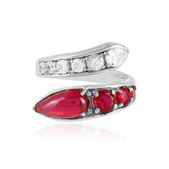 Anello in argento con Rubino del Madagascar (de Melo)