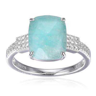 Anello in argento con Amazzonite