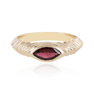 Anello in oro con Tormalina Rosa Nigeriana (Adela Gold)