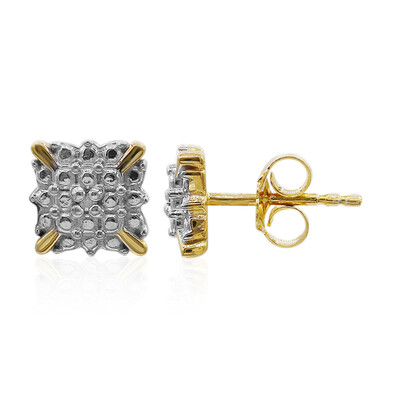 Orecchini in argento con Diamante PK (I)