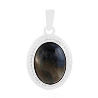Ciondolo in argento con Pietersite