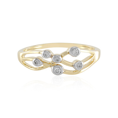 Anello in oro con Diamante SI1 (H)