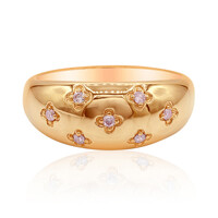 Anello in oro con Diamante Rosa d'Argyle I3 (Mark Tremonti)