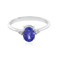 Anello in argento con Tanzanite