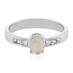 Anello in argento con Opale di Welo