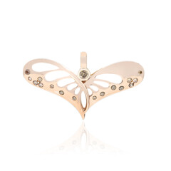 Ciondolo in oro con Diamante Rose de France SI1 di Argyle