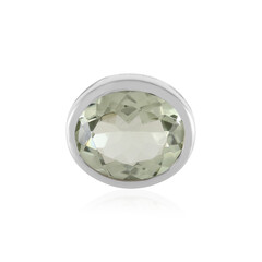 Ciondolo in argento con Ametista Verde