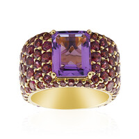Anello in argento con Ametista