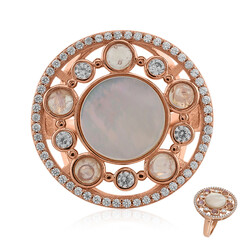 Anello in argento con Madreperla