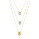 Collana in oro con Zaffiro Arancione Ban Ka Cha