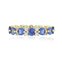 Anello in oro con Tanzanite AAA (de Melo)