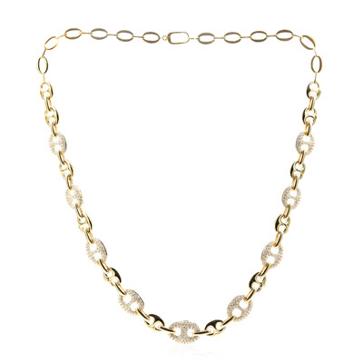 Collana in oro con Diamante I1 (H) (CIRARI)