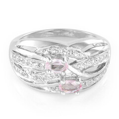 Anello in argento con Topazio Imperiale Katlang