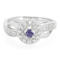 Anello in argento con Iolite Ceylon