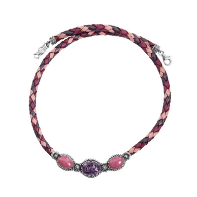 Collana con Charoite (Desert Chic)
