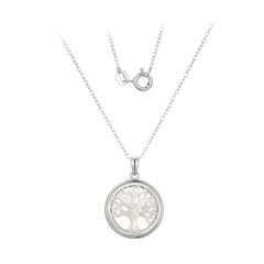 Collana in argento con Madreperla