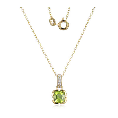 Collana in argento con Peridoto