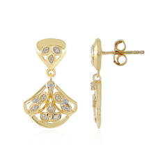 Orecchini in argento con Diamante I2 (I)