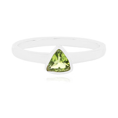 Anello in argento con Peridoto