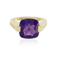 Anello in argento con Ametista Zambiana