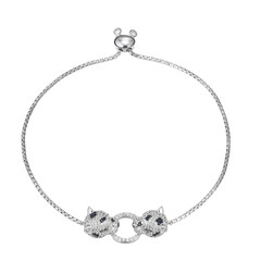 Bracciale in argento con Zircone