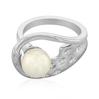 Anello in argento con Perla Akoya