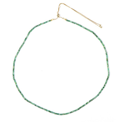 Collana in argento con Smeraldo Zambia