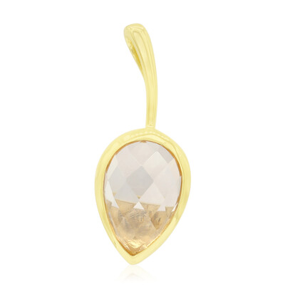 Ciondolo in argento con Quarzo Rosa (MONOSONO COLLECTION)