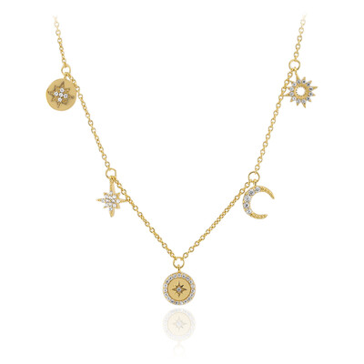 Collana in argento con Zircone