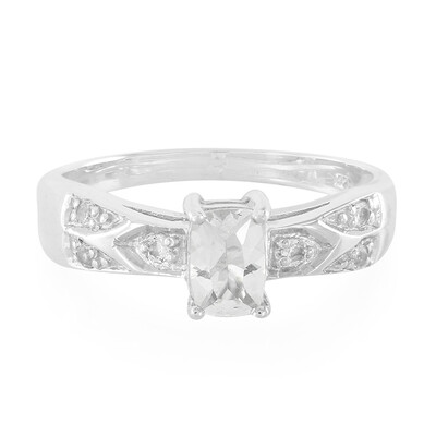 Anello in argento con Berillo Himalayano