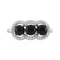 Anello in argento con Opale Mezezo