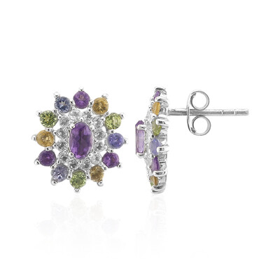 Orecchini in argento con Ametista