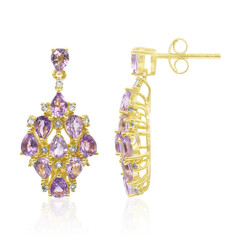 Orecchini in argento con Ametista