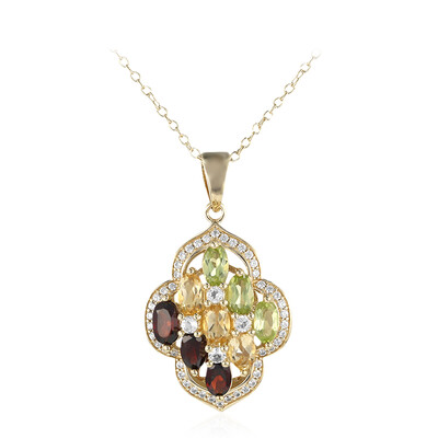 Collana in argento con Granato