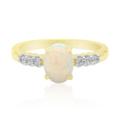 Anello in oro con Opale di Coober Pedy (Mark Tremonti)